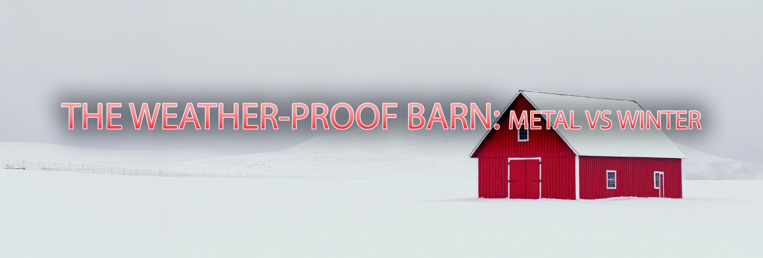 Maximize Your Metal Barn: 5 Winter Uses to Try
